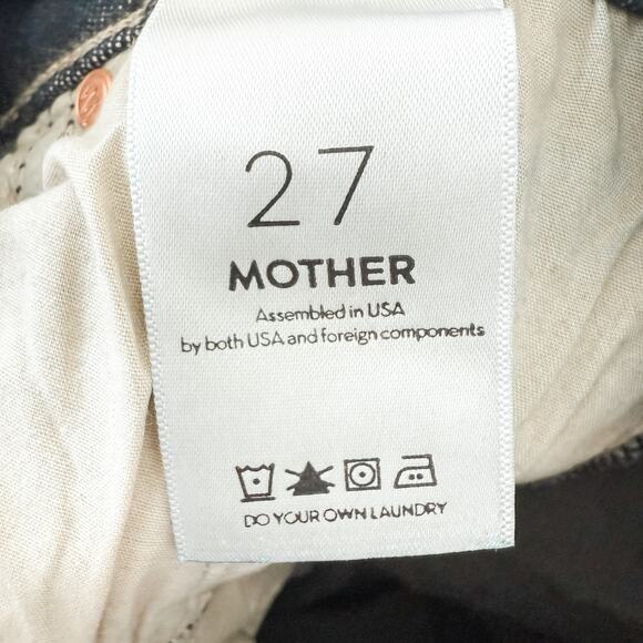 Mother Jeans Womens Sz 27 The Swooner High Rise Distressed Skinny Casual Street - Picture 6 of 8